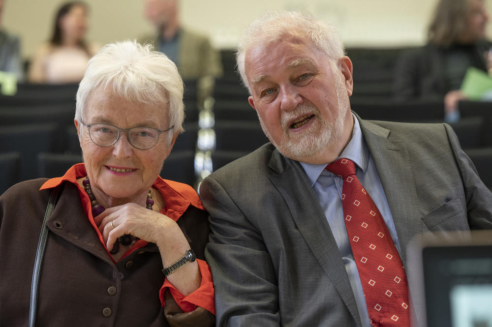 Jürgen Kocka mit Ehefrau Dr. Urte Kocka, langjährige Geschichtsdidaktikerin an der Freien Universität.