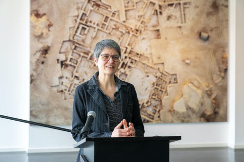 Die promovierte Kunst- und Medienwissenschaftlerin Corinna Tomberger ist seit 2023 zentrale Frauen- und Gleichstellungsbeauftragte an der Freien Universität.