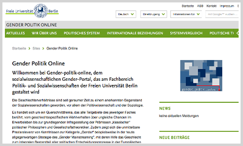 Gender Politik Online (Screenshot)