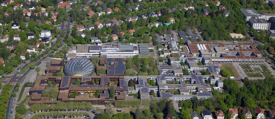 Luftaufnahme Campus Dahlem