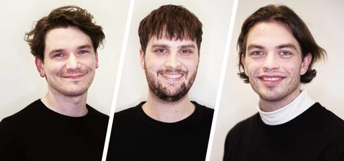 Die Gründer von Mio Health: Jonas Schumacher, Chris Steden und Max Schubert