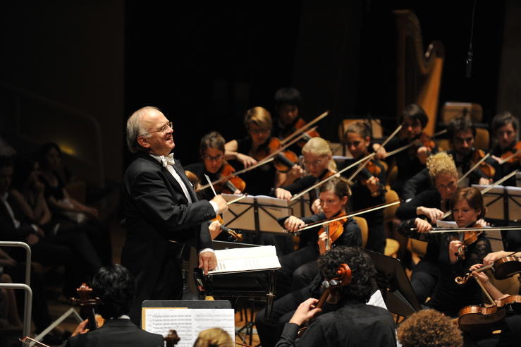 Die Spielfreude am gemeinsamen Musizieren war im Großen Saal der Philharmonie deutlich zu spüren.