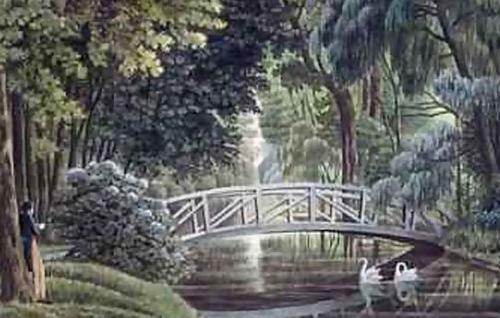 Verträumt wie Joséphine selbst - der Garten von Malmaison wurde von den besten Landschaftsarchitekten seiner Zeit gestaltet.