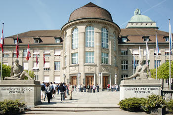 The main building of the University of Zurich.