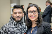 Asil Ahmadi und Rocío Vera Santos
