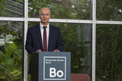 Thomas Borsch, Direktor des Botanischen Garten Berlins, begrüßte die Anwesenden.