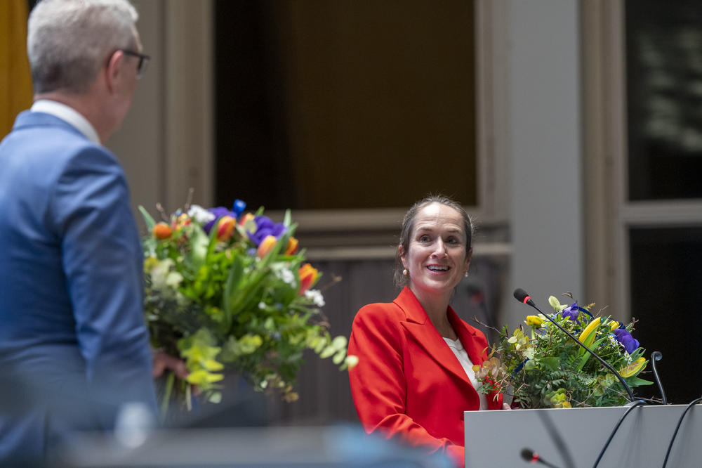 Wünschte dem Wahlsieger – und der Freien Universität Berlin – „nur das Beste“: Professorin Beatrix Busse.
