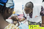 Spendenkampagne zum Jubiläum: Ärzte ohne Grenzen beim Einsatz in Madarounfa, Niger.