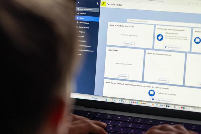 Plötzlich diese Übersicht: Das Portal „IT-Service-Management“ bündelt alle IT-Services der Freien Universität