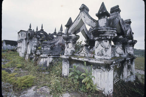Ein Friedhof in Mucujé, in der brasilianischen Provinz Bahia
