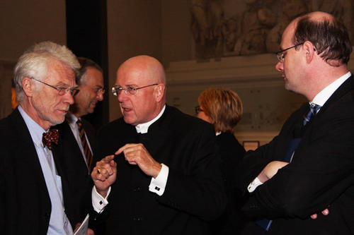 v.l.n.r.:Prof. Dr. Jürgen Zöllner, Prof. Dr. Dieter Lenzen, Prof. Dr. Christoph Markschies