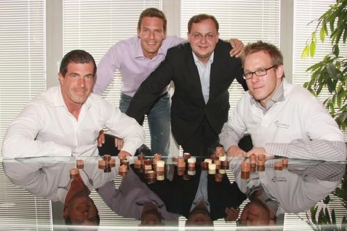 von links nach rechts: Tonio Hofer, Oliver Vogel, Thorsten Scheibner, Dr. Oliver Hüfner