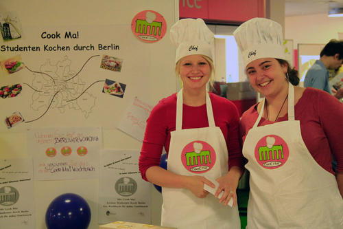 Nina Prehm und Cilia Christina Kanellopoulos sind die Erfinderinnen von "Cook Ma!"