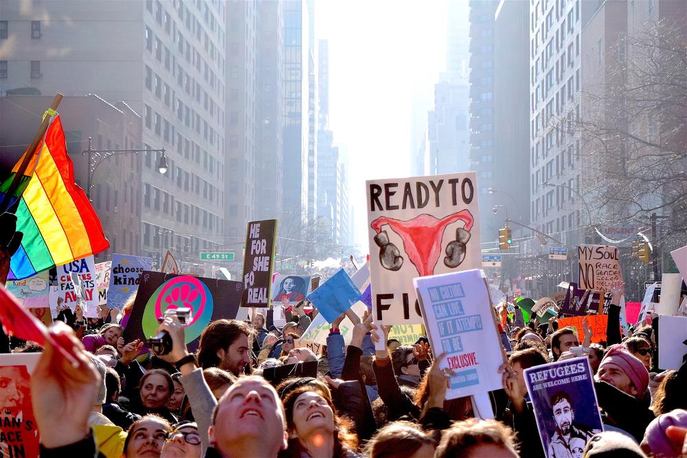 Beim Women’s March in Washington am 21. Januar 2017 protestierte etwa eine halbe Million Menschen für Frauen- und Menschrechte. Der heutige Wissenschaftstag Geschlechterforschung will zeigen, in welchen Fächern Geschlechterforschung betrieben wird.