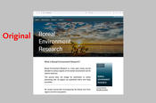 Die Zeitschrift „Boreal Environment Research“ – im Original...