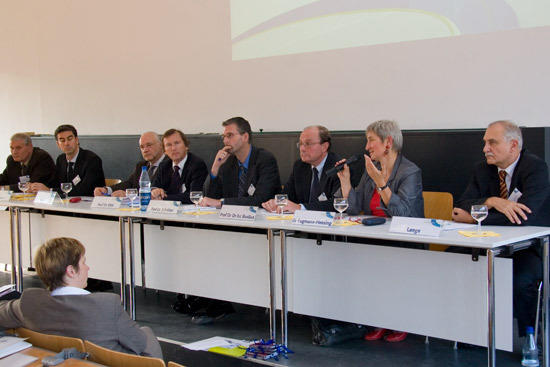 Podiumsdiskussion bei UniFinanz am 8. Oktober 2008