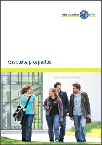 Info-Broschüre "Graduate prospectus"