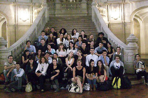 Teilnehmer der Themis Summer School in Law im Kammergericht Berlin