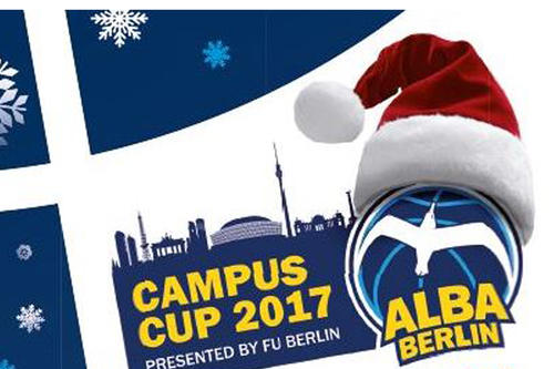 Der Anmeldeschluss für die Teilnahme am Alba Berlin Campus Cup ist bis zum 12. Dezember, 12 Uhr, verlängert worden.