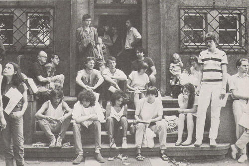 Die Studienberatung der Freien Universität 1977: Die Nachfrage nach den Gesprächen ist von Beginn an groß gewesen.