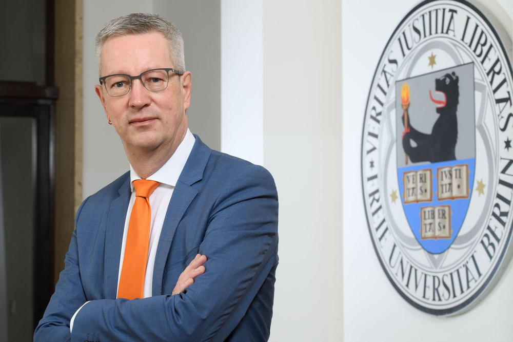Professor Dr. Günter M. Ziegler is the president of Freie Universität Berlin.