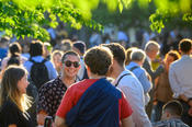 Smiles and sunshine at Freie Universität’s Summer Fest.