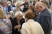 ... many celebrities, companions, and friends joined her at Freie Universität on May 25, 2022.