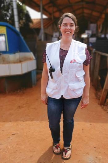 Anesthesiologist Sophia Rost worked for Médecins Sans Frontières at the PoC site in Bentiu.