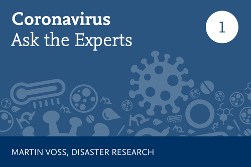 The coronavirus pandemic from an academic perspective. In the first installment of our new series, Dennis Yücel speaks with sociology professor Martin Voss.  