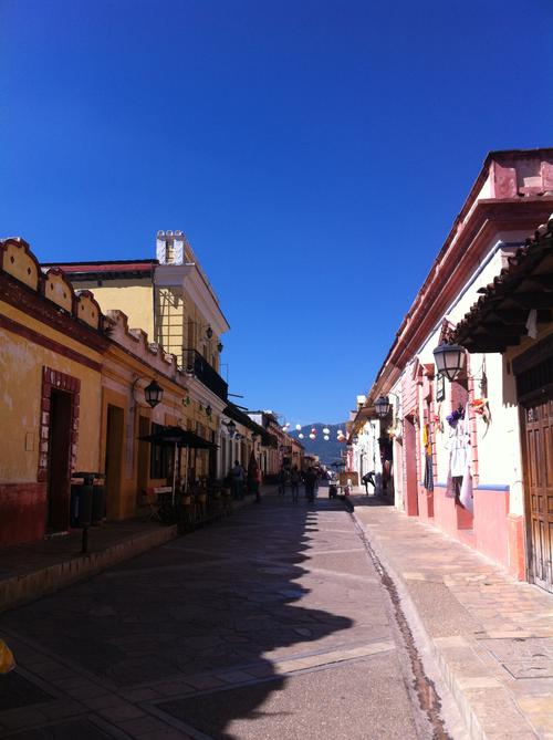 Estefanía González says the city of San Cristobal de las Casas has a spiritual character.