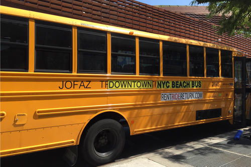 A direct connection to the beach: the NYC Beach Bus