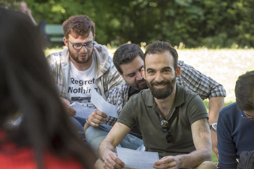 The program connects refugee researchers with colleagues who are already established in their fields.