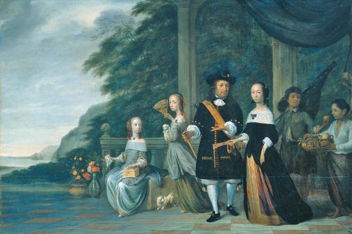 Pieter Cnoll und seine Familie