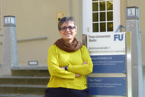 The Canadian political scientist Verónica Schild is the first international visiting professor of gender studies at Freie Universität Berlin.