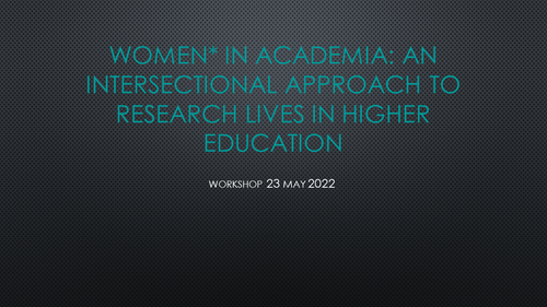 16 women in academia