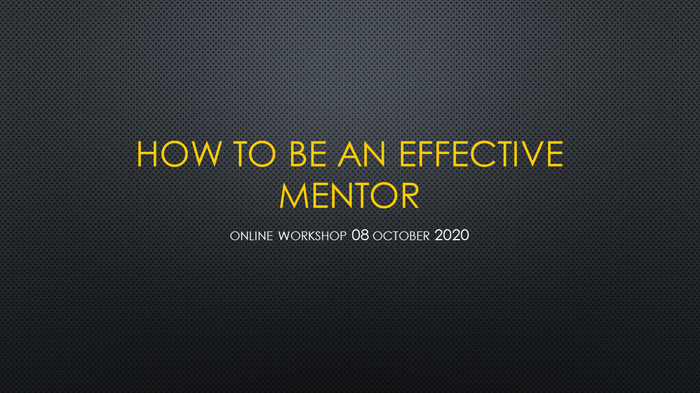 7 effective mentor