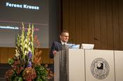 Prof. Dr. Ferenc Krausz, Director at the Max Planck Institute of Quantum Opitcs and chair of Experimental Physics - Laser Physics at the Faculty of Physics of Ludwig-Maximilians-Universität München (LMU Munich),...