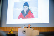 ...and Antje Boetius, Director of the Alfred Wegener Institute, Helmholtz Centre for Polar and Marine Research, and Professor of Geomicrobiology at the University of Bremen.