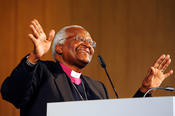 Desmond Tutu, winner of the Freedom Prize in 2009, is a living symbol of freedom and reconciliation.