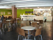 Cafe and open study area