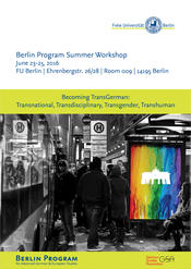 Poster of the 2016 Summer Workshop