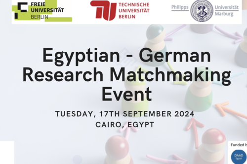 Egyptian-German Research Matchmaking Event