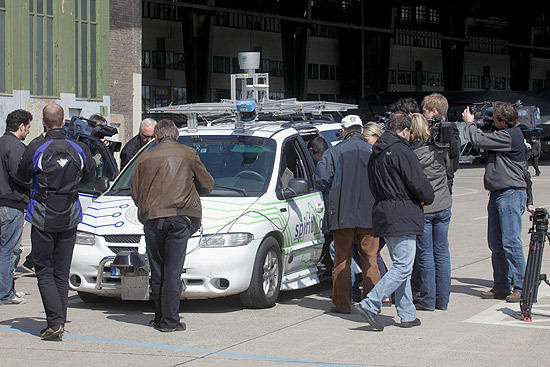 Mehr als 60 Journalisten aus aller Welt nahmen an der Pressevorführung teil