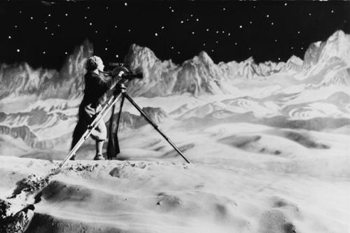 Szene aus dem Film "Frau im Mond" des Regisseurs Fritz Lang aus dem Jahr 1929. Der Film wurde im Rahmen der Retrospektive Weltraumkino vorgeführt.