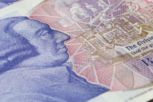 Der schottische Moralphilosoph Adam Smith (1723–1790) gilt als Begründer der Volkswirtschaftslehre. Hier eine neue britische 20-Pfund-Note mit dem Porträt von Adam Smith.