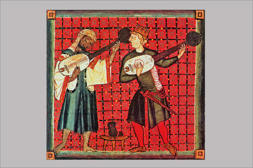 Kurzhalslaute aus dem Orient: Das Saiteninstrument Oud ist in der Volksmusik des Nahen Ostens weit verbreitet.