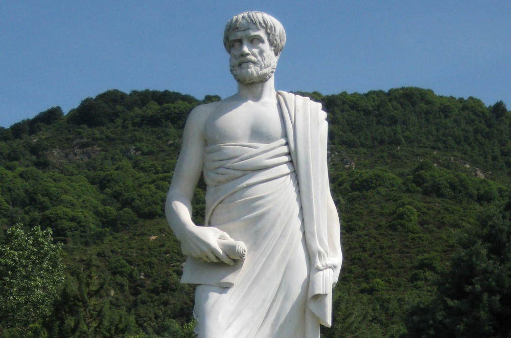 Platon-Schüler, Lehrer, Vordenker: der griechische Philosoph Aristoteles.