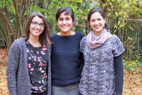 Haben „FLOURish“ entwickelt: Claudia Stosno, Miriam Boyer, Marlene Bruce Vázquez del Mercado (v.l.).
