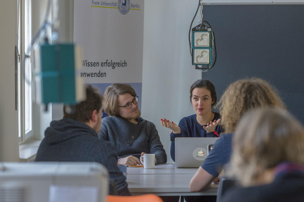 Der neue Start-up-Inkubator der Freien Universität Berlin ist ein „Hotspot“ für Innovationen.