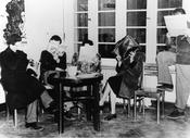 1950er: Geflüchtete Studierende aus der DDR an der Freien Universität.